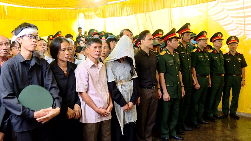 Lễ truy điệu Đại úy Nguyễn Đình Khiêm